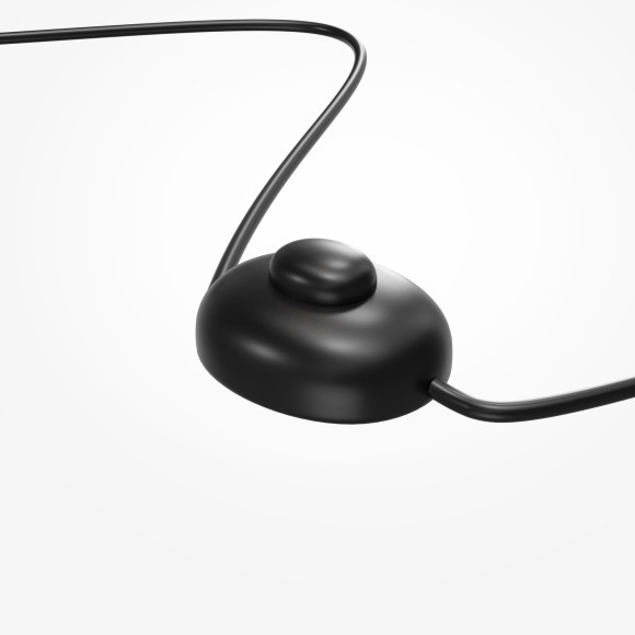 Латунный светодиодный торшер с рег. высотой 1.2-2.1м и поворотным плафоном 10Вт 3000К Maytoni Pikant MOD372FL-L10BS3K