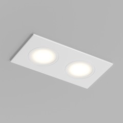 DK3112-WH Встраиваемый белый влагозащищенный светильник Denkirs PORT 2 лампы GU5.3 или LED модуля макс. 15 Вт DK3112-WH Встраиваемый белый влагозащищенный светильник Denkirs PORT 2 лампы GU5.3 или LED модуля макс. 15 Вт