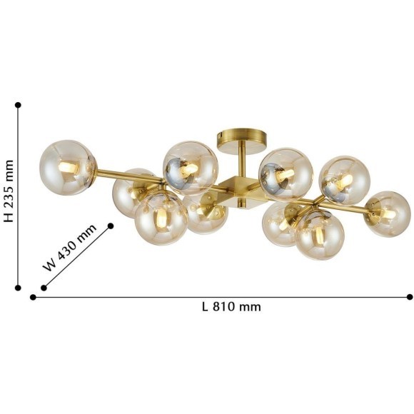 Потолочная люстра Varietas 2649-10U