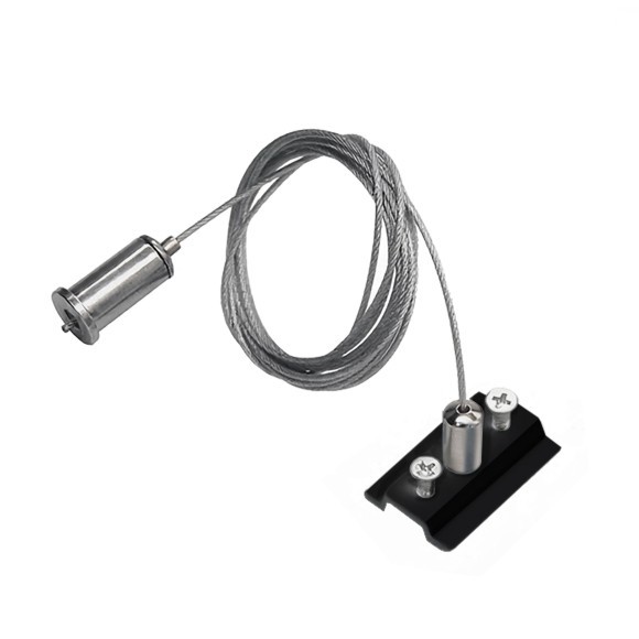 Подвесы 1шт, длина троса 500см, для черных накладных шинопроводов серии Teta Lightstar 505177-500