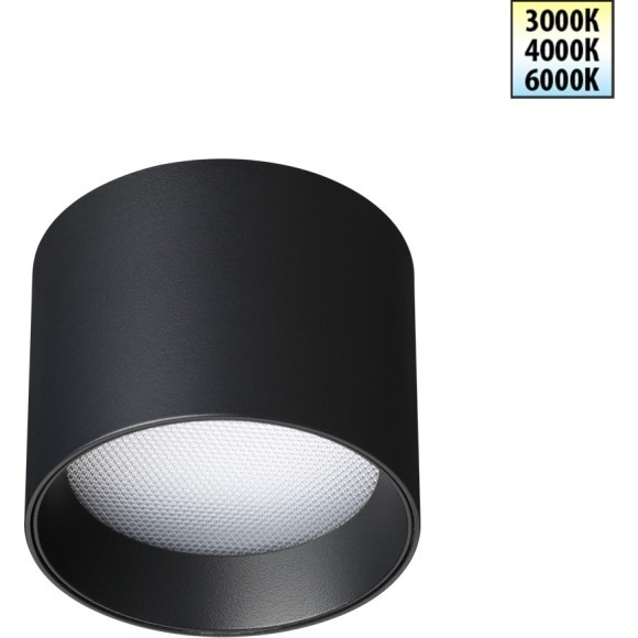 359593 Светильник накладной Novotech OVER с переключ. цв. температуры IP20 LED Ra90 Lm200 6W 220-240V 3000К\4000К\6000К ORBIS 359593 Светильник накладной Novotech OVER с переключ. цв. температуры IP20 LED Ra90 Lm200 6W 220-240V 3000К\4000К\6000К ORBIS