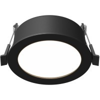 Встраиваемый светильник Maytoni Orb GX53 12Вт DL130-GX53-B