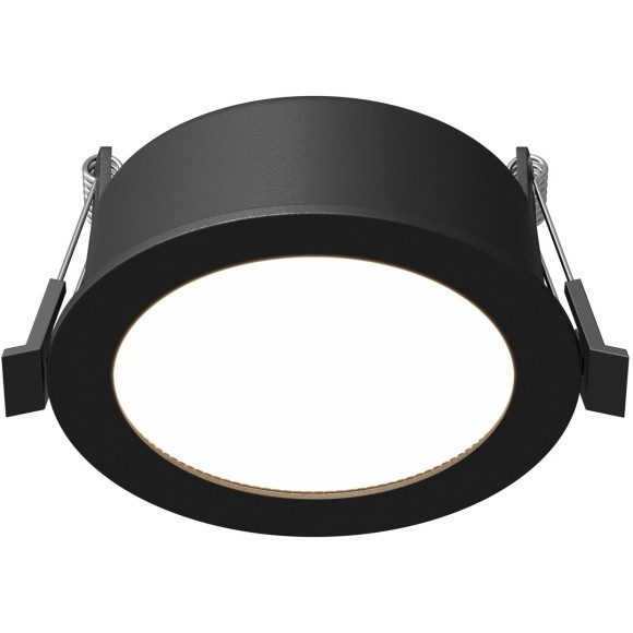 Встраиваемый светильник Maytoni Orb GX53 12Вт DL130-GX53-B