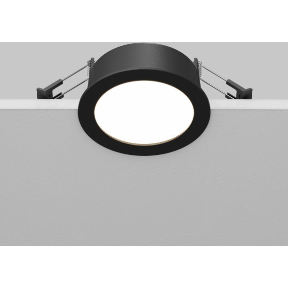 Встраиваемый светильник Maytoni Orb GX53 12Вт DL130-GX53-B