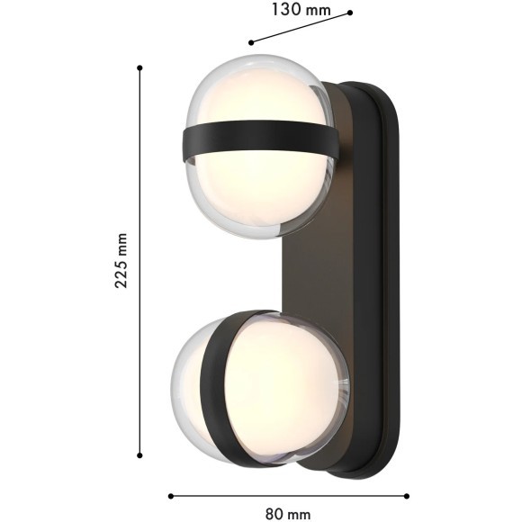 Настенный уличный светильник Favourite 4851-2W Jocus