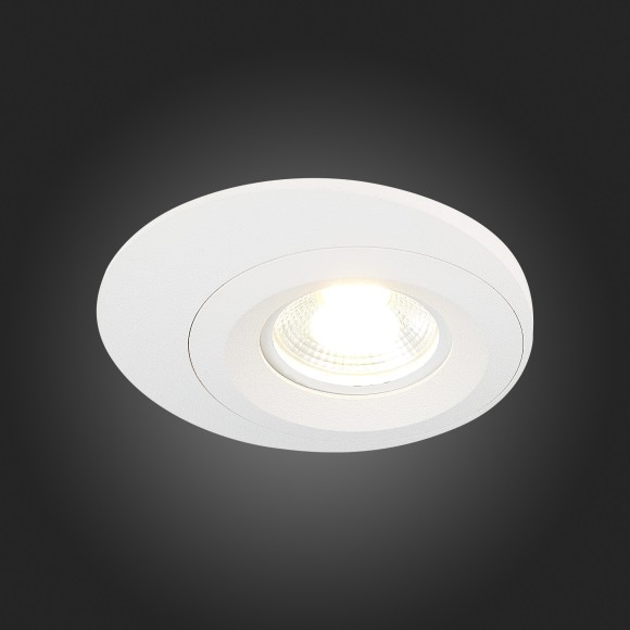 ST216.508.01 Св-к встр. Белый GU10 1*7W IP20 D100xH23 220V Без ламп Встраиваемые светильники ST216.508.01 Св-к встр. Белый GU10 1*7W IP20 D100xH23 220V Без ламп Встраиваемые светильники