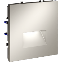 VLS070603 Подсветка светодиодная встраиваемая в подрозетник (без рамки) кашемирового цвета VOLTUM S70, 3000 Кельвинов, 1 Ватт, 120 Градусов (кашемир)