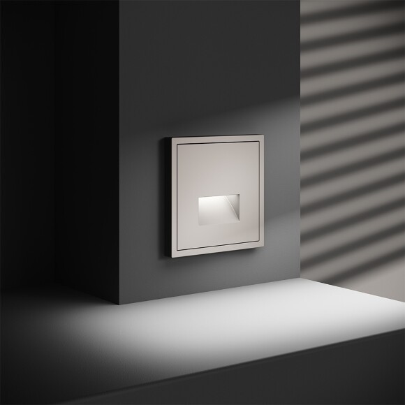 VLS070603 Подсветка светодиодная встраиваемая в подрозетник (без рамки) кашемирового цвета VOLTUM S70, 3000 Кельвинов, 1 Ватт, 120 Градусов (кашемир)