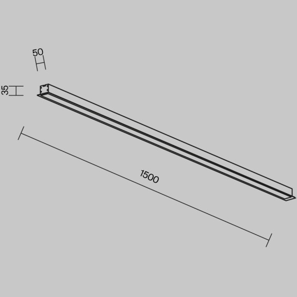 Линейный светильник Technical LL313013