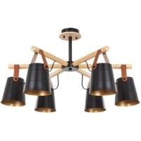 Люстра потолочная Arte Lamp A7032PL-6BK Thomas под лампы 6xE27 60W