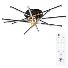 Люстра потолочная Arte Lamp A2199PL-6BK FERNANDO светодиодная LED 130W Люстра потолочная Arte Lamp A2199PL-6BK FERNANDO светодиодная LED 130W