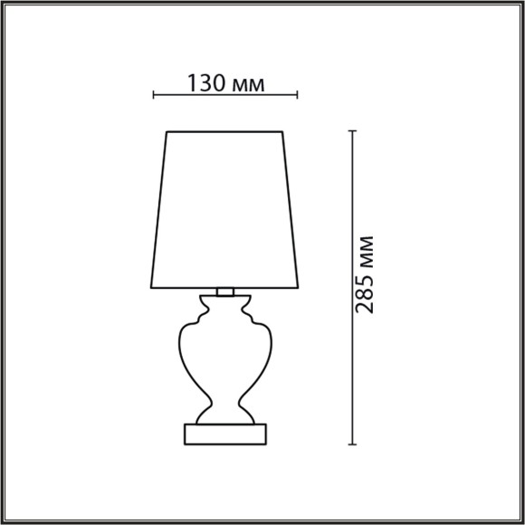 Настольная лампа E14 Lumion BIANKA 8162/1T