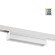 Novotech ITER 359789 Белый линейный однофазный трехжильный трековый светильник, 20см, с CCT переключением цветовой температуры, LED 12Вт 697Лм CRI≥90 108° 2700-3200-4000К IP20 220V