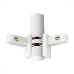 Соединитель питания отступной с токопроводом гибкий угловой "L" 48V Novotech FLUM 135248