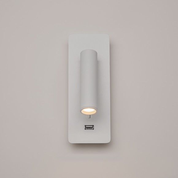 Бра для чтения светодиодное с выключателем и USB-портом Mirax C041WL-L3W3K