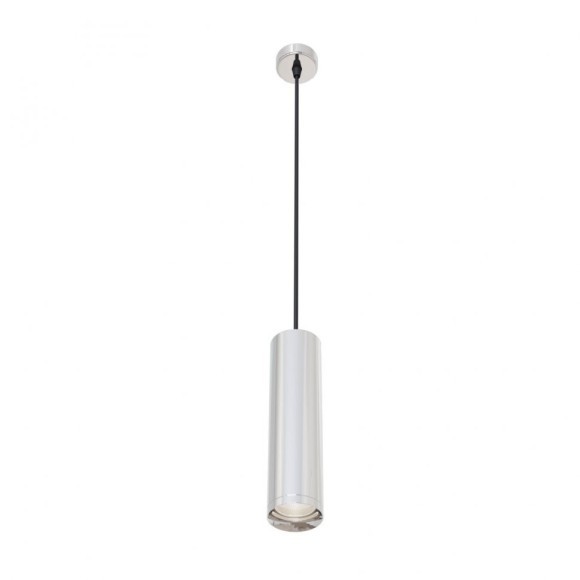 Подвесной светильник цилиндр Maytoni P020PL-01CH SHELBY под лампу 1xGU10 50W