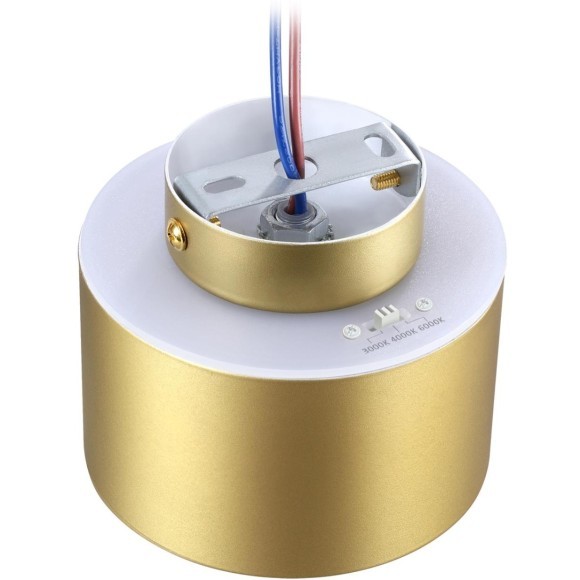 Накладной потолочный светильник Novotech 358972 Giro светодиодный LED 12W вниз + 3W вверхW