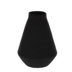 421172 TALACOGON Ваза декоративная H225, Ø170, алюминий, черный