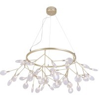 Светильник подвесной Crystal Lux EVITA SP45 D GOLD/TRANSPARENT