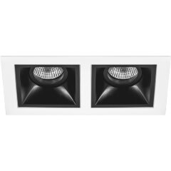 Встраиваемый светильник Lightstar D5260707 Domino под лампы 2xGU5.3 100W