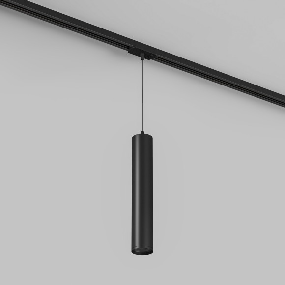 Трековый однофазный двужильный черный светильник DK6210-BK GU10 Трековый однофазный двужильный черный светильник DK6210-BK GU10