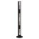 43537 Торшер REDCLIFFE, 4Х40W, E27, H1355, ?120, основание: ?250, сталь, черный