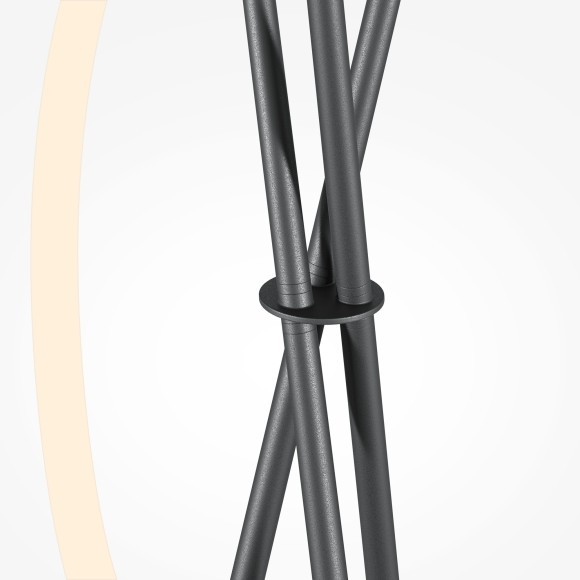 Диммируемый декоративный светодиодный торшер 36Вт 2500лм 3000К RA80 Maytoni Crochet MOD369FL-L36B3K