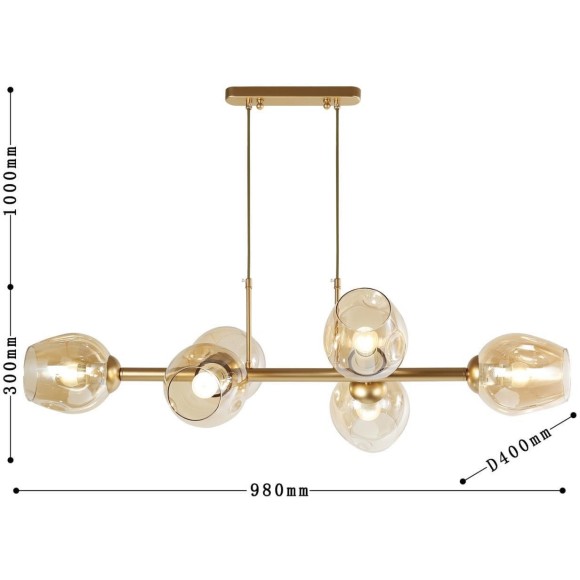 Подвесной светильник Traube 2362-6P Подвесной светильник Traube 2362-6P
