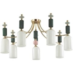 Люстра потолочная Odeon Light 4861/7C Candy под лампы 7xE14 7*40W