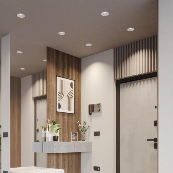 359854 Белый встраиваемый светильник с перекл. цветовой темп. и антибликовым фильтром 18Вт 1530Лм 2700;3200;4000К UGR19 CRI90 36° IP20 Novotech NOVA 359854 Белый встраиваемый светильник с перекл. цветовой темп. и антибликовым фильтром 18Вт 1530Лм 2700;3200;4000К UGR19 CRI90 36° IP20 Novotech NOVA