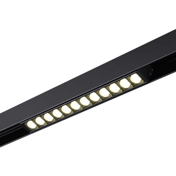 359488 Трековый светодиодный TUYA SMART светильник Novotech Flum CRI90+ 3000-6500К 960Лм 38° 12W Bluetooth Wi-Fi Алиса