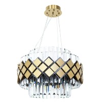 Люстра хрустальная Arte Lamp A1039SP-10BK AMELIA под лампы 10xE14 40W