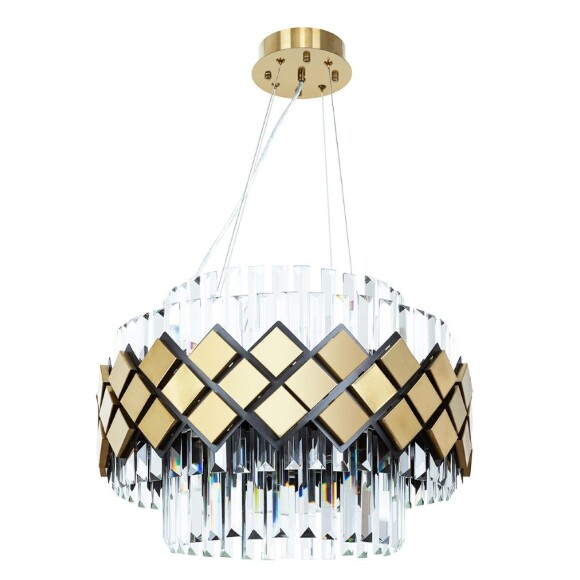 Люстра хрустальная Arte Lamp A1039SP-10BK AMELIA под лампы 10xE14 40W