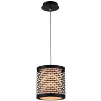 Подвесной светильник с 1 плафоном Lussole GRLSP-9671 LEVITTOWN IP21 под лампу 1xE27 10W