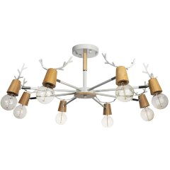 10024/8 White Люстра на штанге LOFT IT Sven