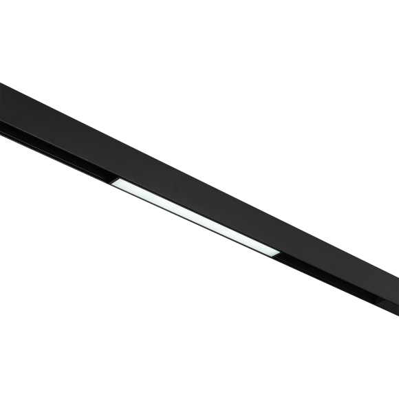 Crystal Lux CLT 0.33 001 12W BL M 3CCT-SMART 1409/373 Черный магнитный трековый линейный светильник, 30см, CCT перекл. цвет. температуры или SMART управление (при исп. драйвера CLT 0.203 08/09 SMART), 12Вт, 3000,4000,6000К, 1020Лм, CRI90 120° 48V