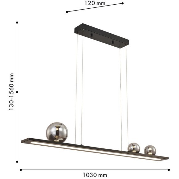 Подвесной светильник Bilico 4548-3P
