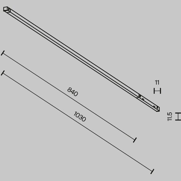 Трековый светильник Technical TR240-4-18WTW-DSZ-B