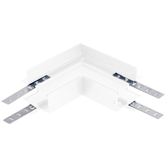 Соединитель угловой внешний для встр. в ГКЛ 9мм шинопровода Space 48V Crystallux CLT 0.223 03 WH