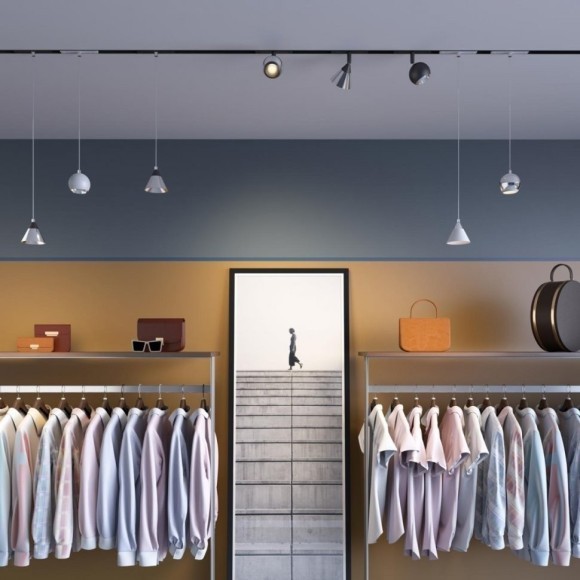 358394 Трековый светодиодный светильник Novotech Flum CRI90+ 4000К 850Лм 24° 10W