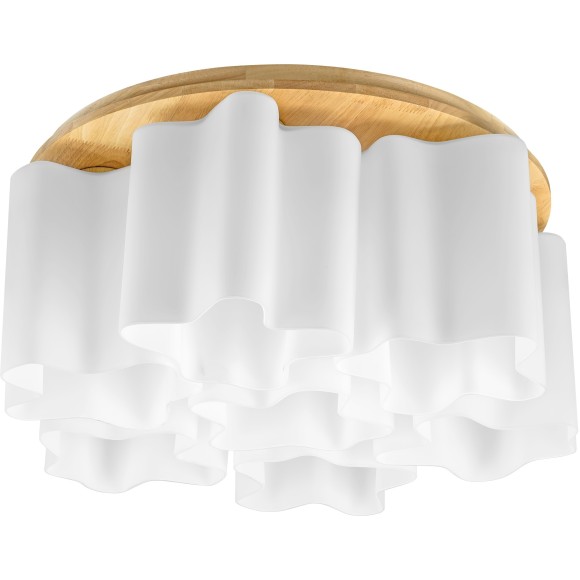 Люстра потолочная Lightstar 802075 Nubi legno под лампы 7xE27 280W