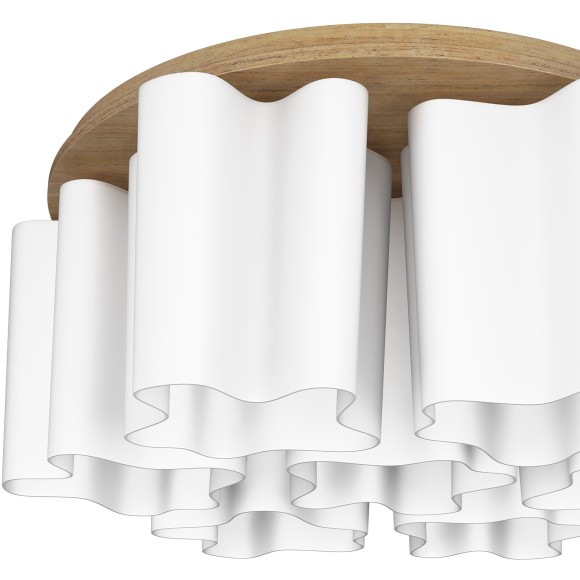 Люстра потолочная Lightstar 802075 Nubi legno под лампы 7xE27 280W