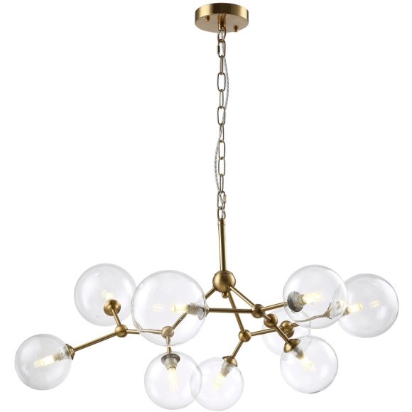 Люстра Crystal Lux MAXIMO SP9 BRONZE