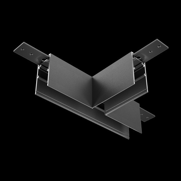 Т-образный соединитель для накладных шинопроводов Maytoni Exility TRA034CT-41B