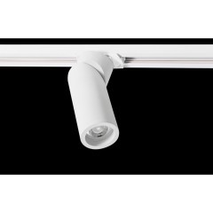 Однофазный двужильный трековый светильник Crystallux CLT 0.31 030 WH под сменную лампу GU10 Однофазный двужильный трековый светильник Crystallux CLT 0.31 030 WH под сменную лампу GU10