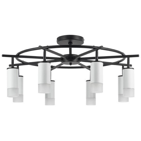 Люстра на штанге Lightstar LR7183681 Rullo под лампы 8xGU10 400W