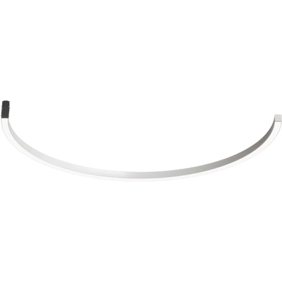 Arte Lamp Optima A7278PL-1BK Низкопрофильный гибкий магнитный светодиодный светильник интегрируемый в шинопровод, длина 1м, корпус из силикона, LED 10Вт 750Лм 4000K CRI90+ 120° IP20 48В 