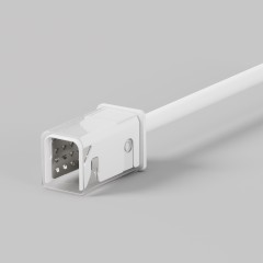 Maytoni 432013 LNM-1217-WCN Ввод питания герметичный IP67 с проводом 30 см, для подключения питания гибкого неона сечением 17x12 мм без пайки, подходит только для одноцветных неонов