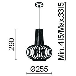Подвесной светильник Maytoni MOD193PL-01W Подвесной светильник Maytoni MOD193PL-01W