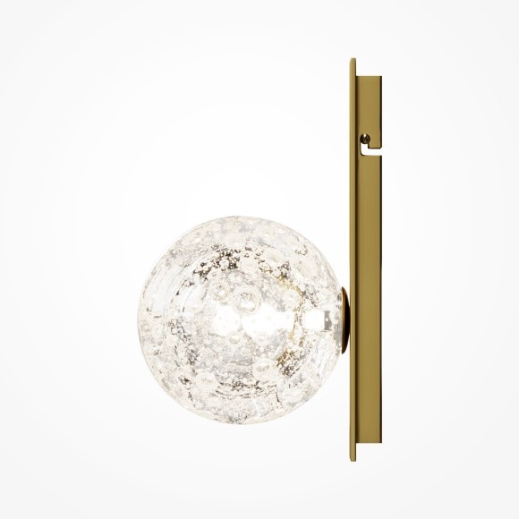 MOD470WL-01BS Настенный светильник (бра) со стеклянным плафоном шаром под лампу G9 Maytoni Lunella